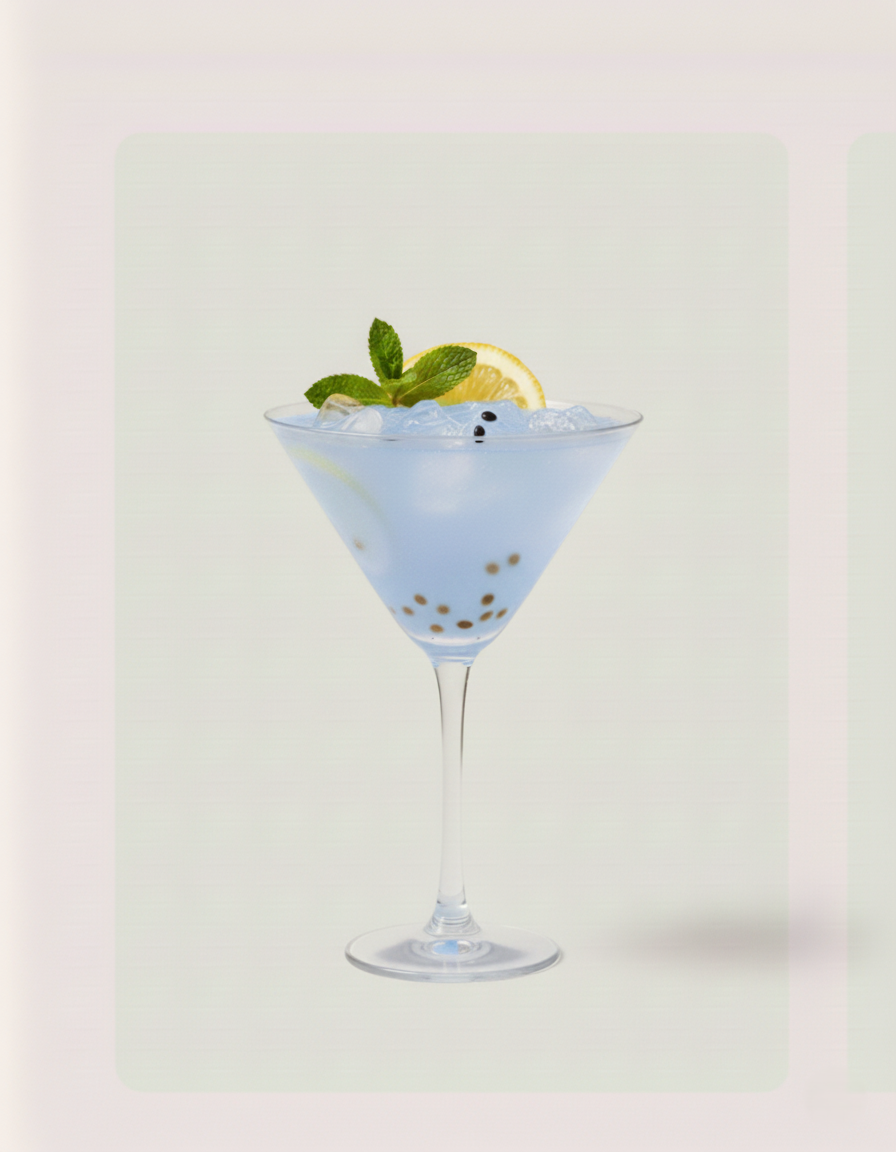 Blue Lavender Martini