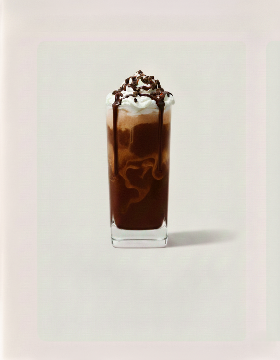 Bonmiel Çikolata Şuruplu Çikolatalı Ice Cream Mocha