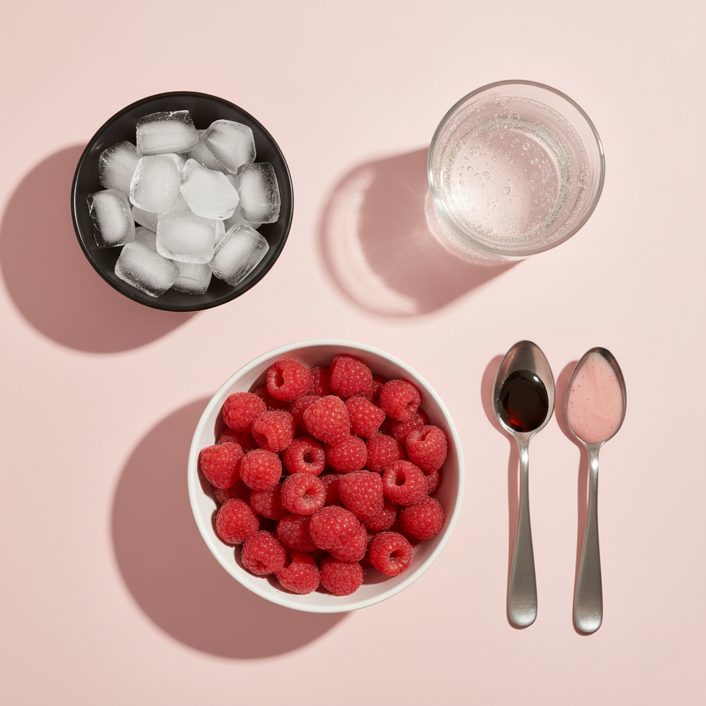 Gül ve Ahududu Kokteyli tarifi