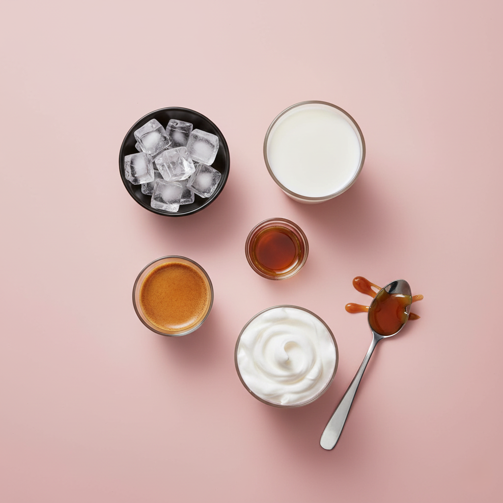 Karamelli Cold Foam Latte tarifi