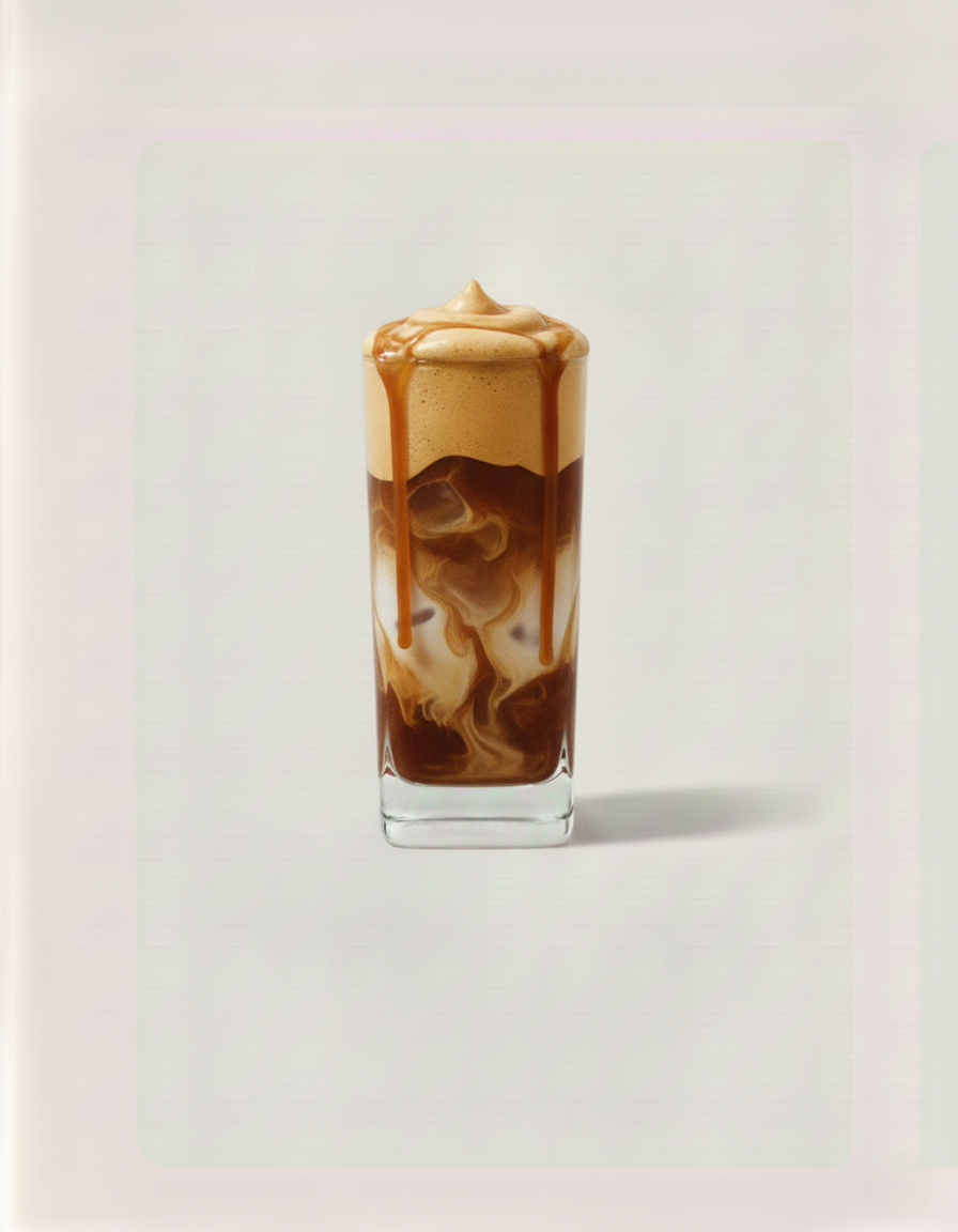 Bonmiel Karamel Şuruplu Karamelli Cold Foam Latte