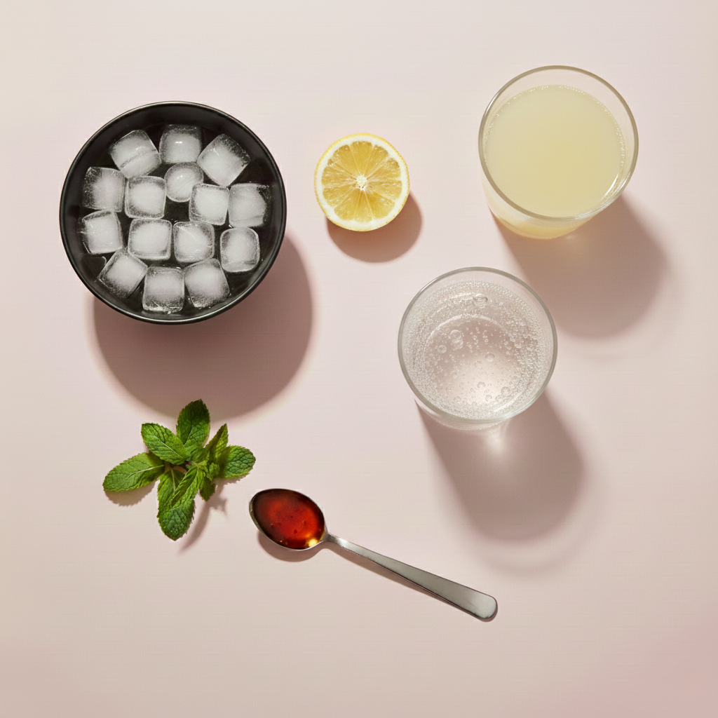 Alkolsüz Lemon Mint Passion Spritz tarifi