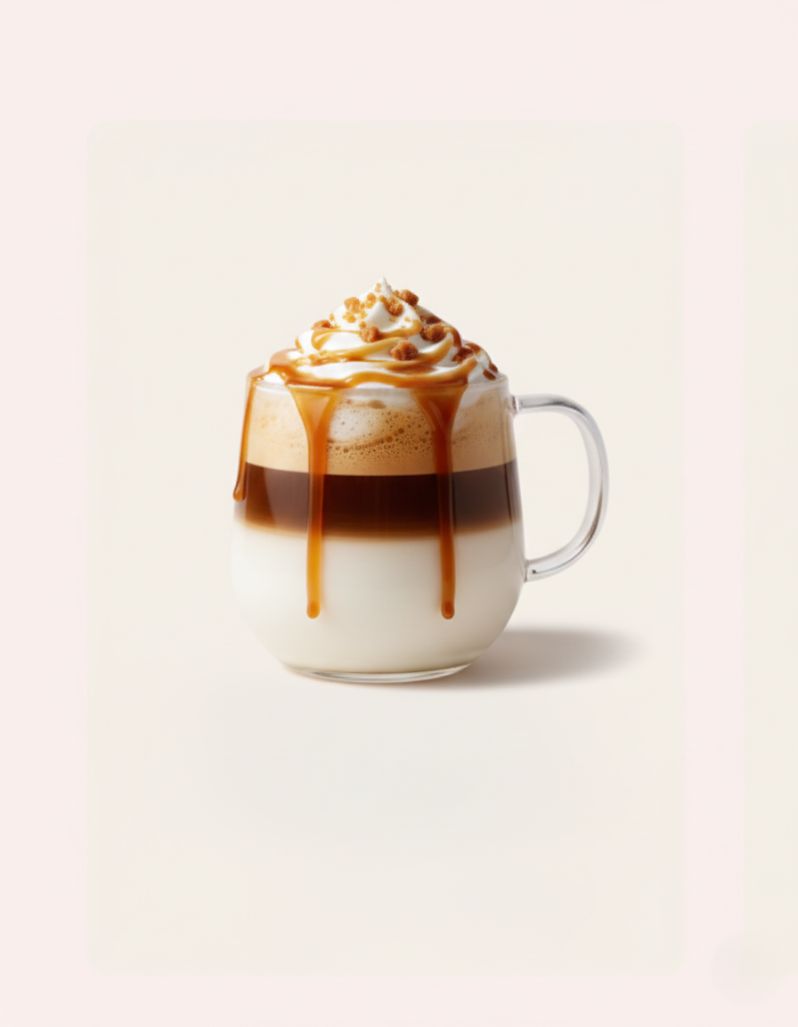 Bonmiel Karamel Şuruplu Karamelli Latte Macchiato