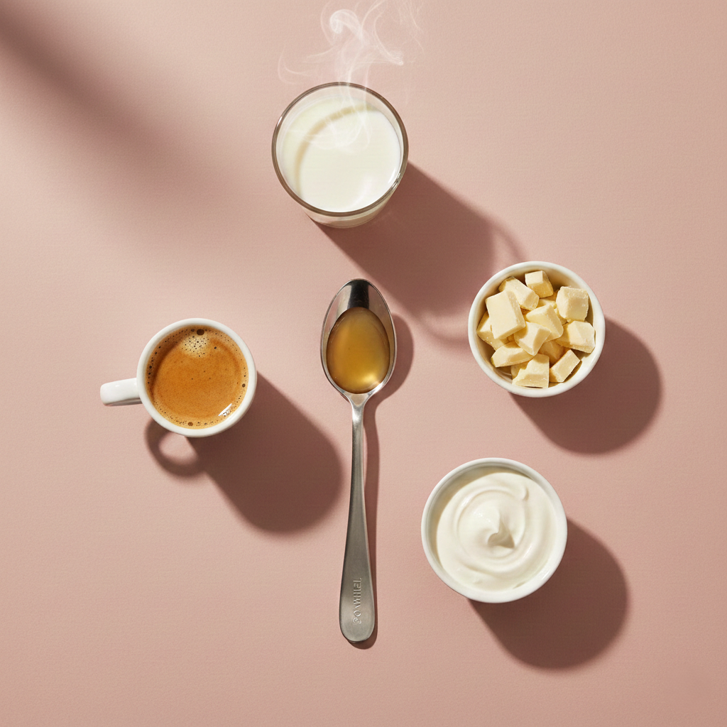 Vanilyalı Beyaz Mocha tarifi