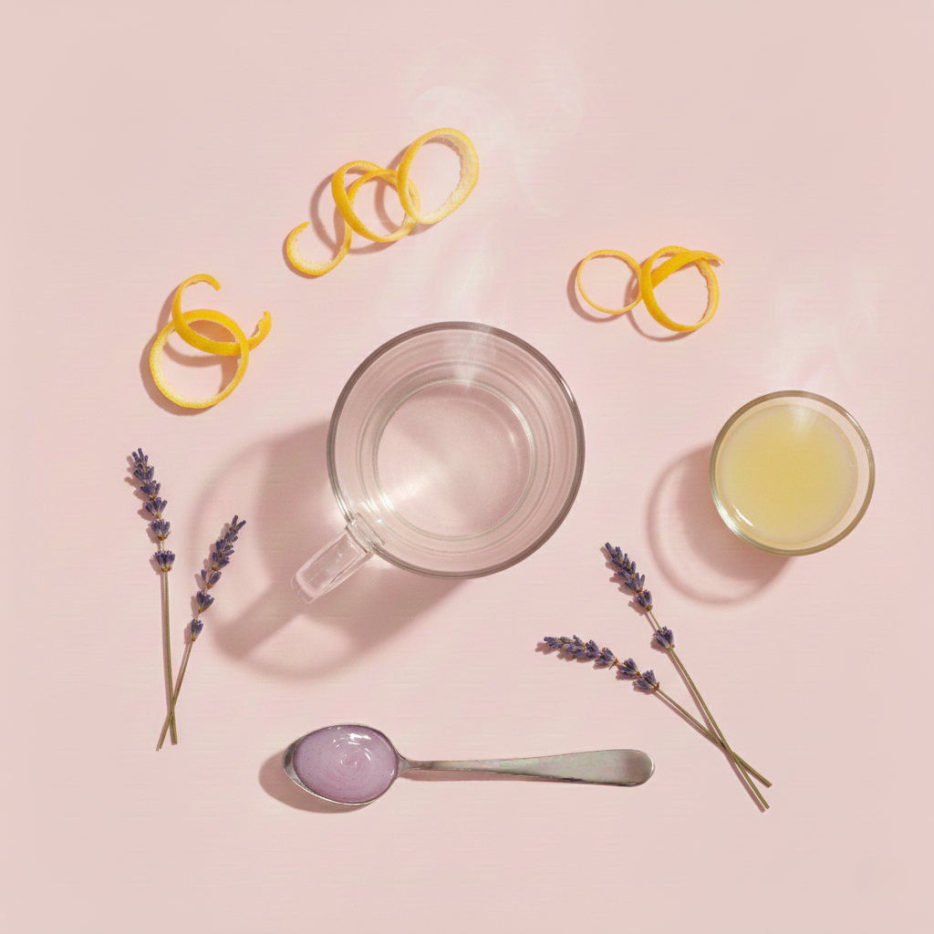 Lavantalı Sıcak Limon Suyu