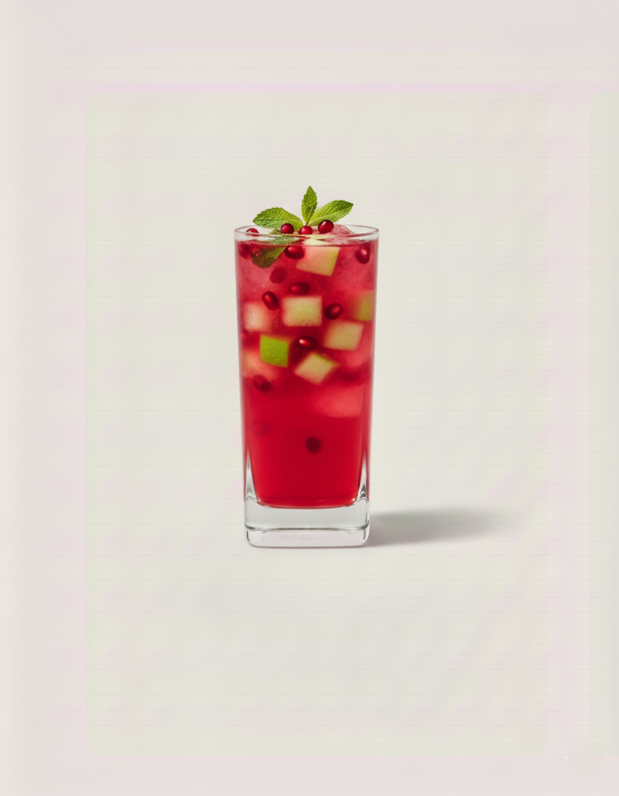 Bonmiel Nar ve Yeşil Elma Şuruplu Nar & Yeşil Elma Granita Drink