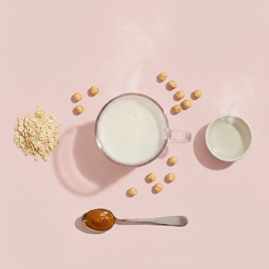 Toffee Nut Sıcak Yulaf İçeceği